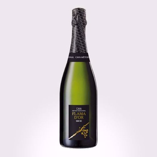 Billede af Cava Flama d'Or Semi Sec